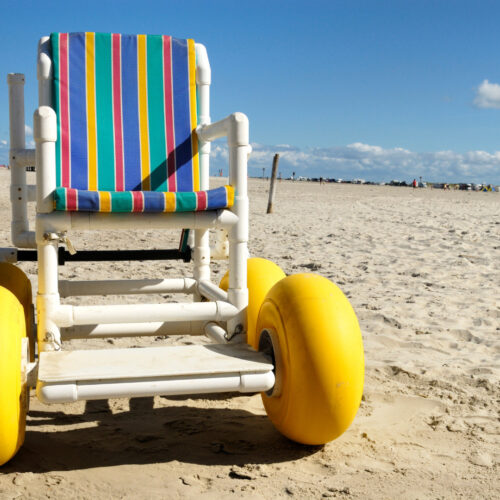 Rolstoeltoegankelijke stranden in Nederland