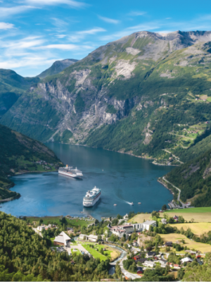 Cruise met zorg, Noorse Fjorden