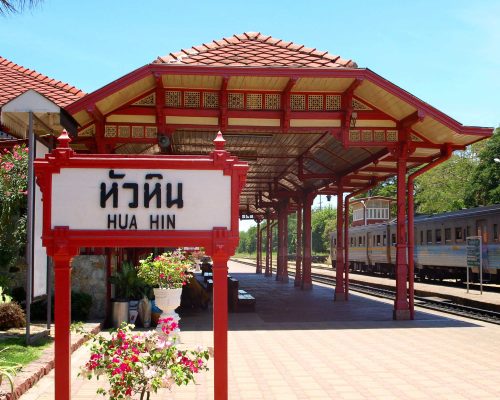 Treinstation van Hua Hin
